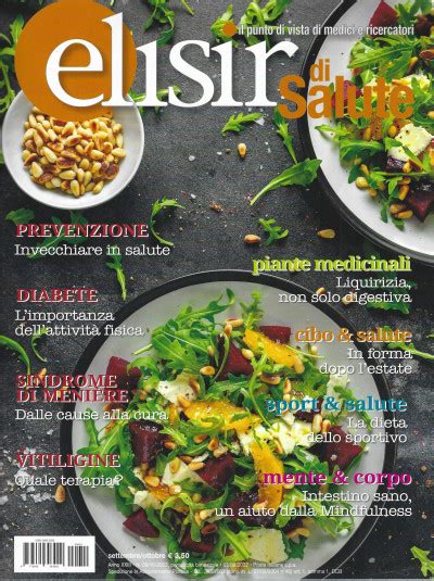 Elisir Di Salute N 10 Settembre Ottobre 2022 Bimestrale