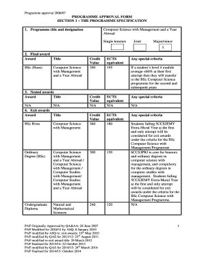 Fillable Online Kcl Ac Programme Approval Form Kcl Ac Uk Kcl Ac Fax