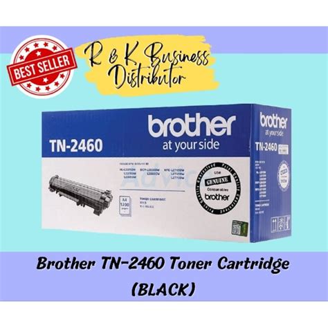 Brother Tn 2460 Original Laserjet Toner Cartridge Shopee Philippines