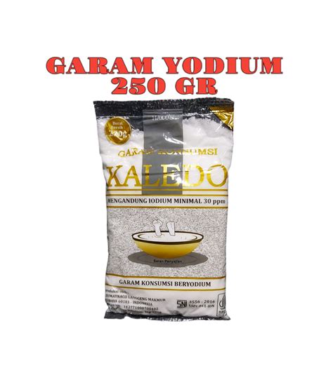 Garam Konsumsi Kaledo Garam Beryodium 250gr Lazada Indonesia