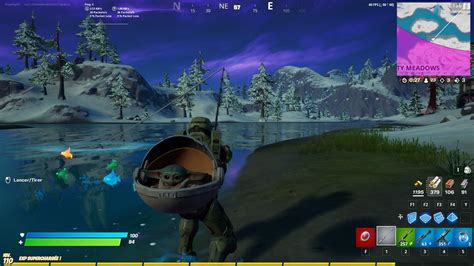 Fortnite Poisson neige comment l attraper pour le défi noël saison 5