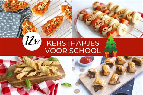 X Kerst Hapjes Voor Op School Fingerfood Tapas Partyfood