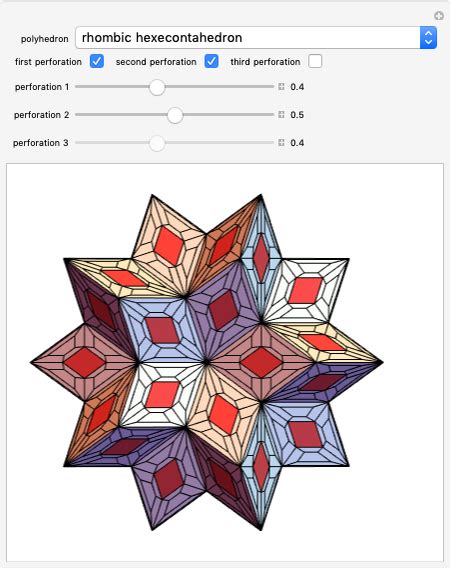 Hexagonal Lattice Of Polyhedra Wolfram Demonstrations Project