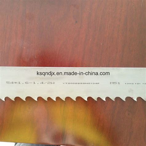 Hard Steel Cutting Bandsaw Blades - China Metal Cutting and Blade Cutting