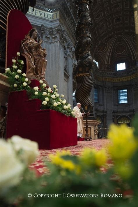 Feast Of The Chair Of St Peter Holy Mass Activities Of The Holy