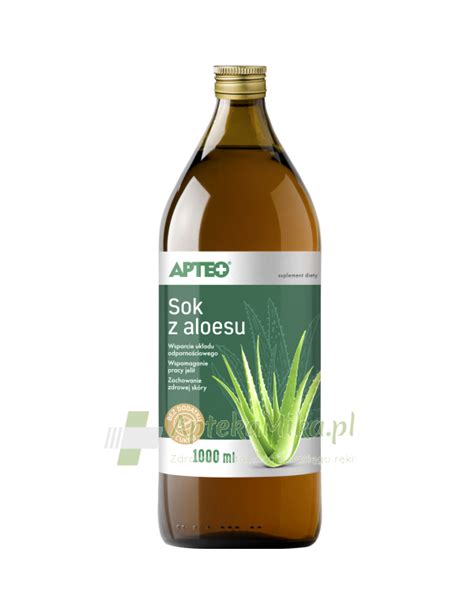 Sok Z Aloesu APTEO 1000 Ml AptekaMika Pl