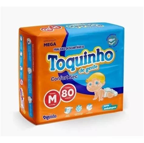 Fraldas Diguinho Toquinho De Gente Plus Sxg 60 Unidades Frete grátis