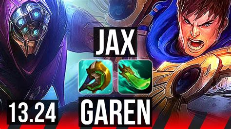 Jax Vs Garen Top 9 1 2 6 Solo Kills Dominating Na Master 13