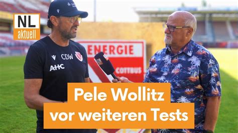 Fc Energie Cottbus Trainer Pele Wollitz Ber Tests Reese Verletzung