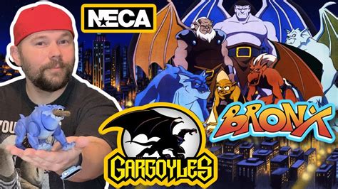 Gargoyles Bronx NECA Disney Series 90s Cartoon Figure Unboxing