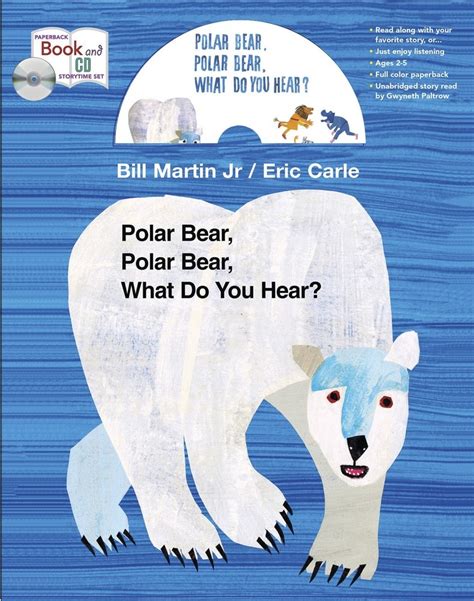 Polar Bear book and CD storytime set | Eric Carle | Macmillan