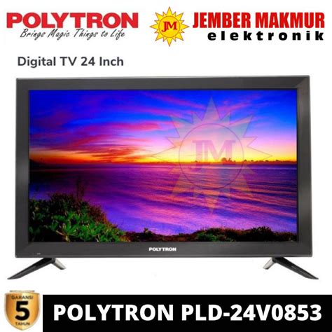 Jual Jember Jatim Polytron Pld V Led Tv Inch Garansi Resmi