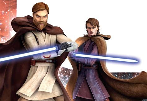 Obi-Wan Kenobi & Anakin Skywalker - The Clone Wars - poster image - SW ...