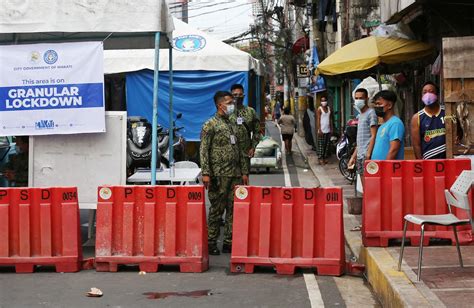 Areas Under Granular Lockdown In Manila Increase To Pnp Gma News