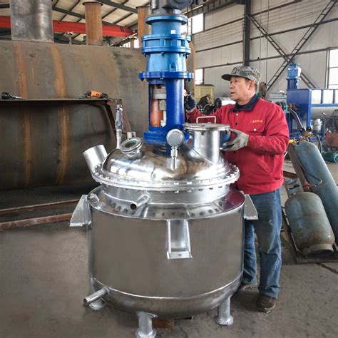 Jacketed Heating Reaction Kettle Acrylic Resin Reaction Tank Electrical