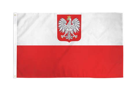 Poland (Eagle) Flag – FlagsMart