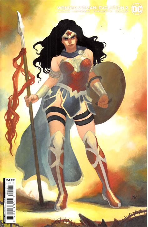 Wonder Woman Evolution 2 Hetrick Variant Cover Near Mint 9 4 DC