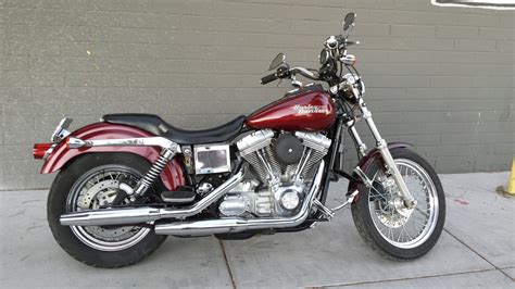 Harley Davidson Fxd Dyna Super Glide Maroon Las Vegas Nevada