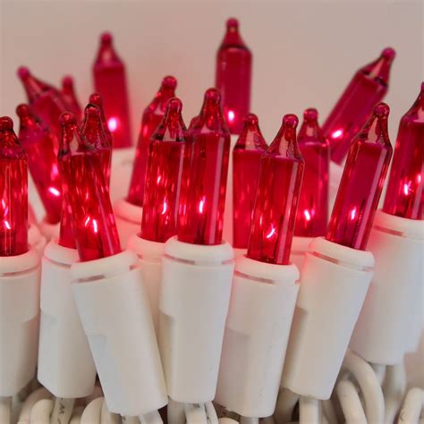 Pink Mini Christmas Lights – Christmas Light Source