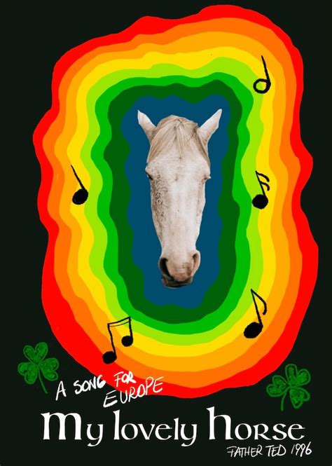 Father Ted My Lovely Horse Poster. Channel 4 English Irish | Etsy UK