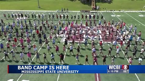 Camp Kicks Off For Msus Famous Maroon Band Youtube