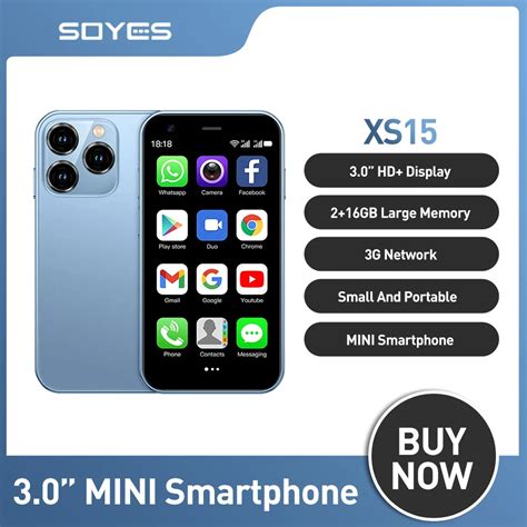 Soyes Xs Ultra Thin Inch Small Phone Gb Gb Android Dual Sim