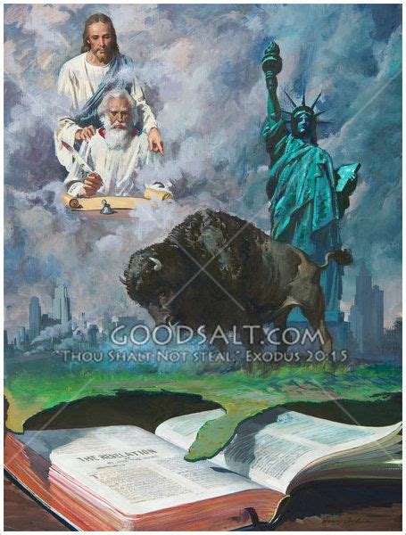 The Two Horned Beast Bible Pictures Bible Prints Jesus Christ Painting