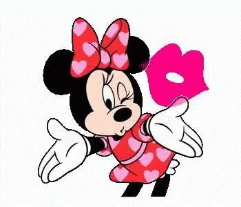 Besos Minnie Mouse GIF - Besos MinnieMouse Kisses - Discover & Share GIFs