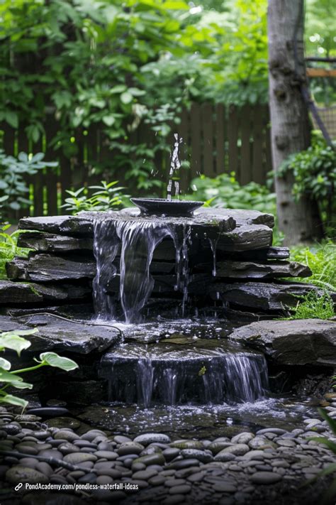 21 Stunning Pondless Waterfall Ideas To Transform Your Yard