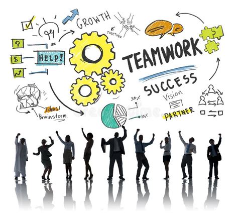 Trabajo En Equipo Team Together Collaboration Business Success