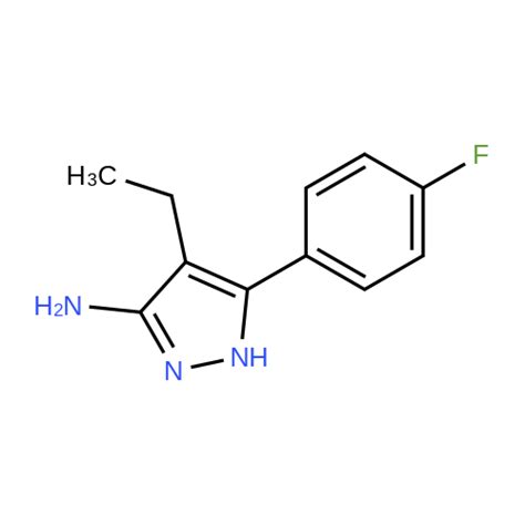 1187560 99 1 4 Ethyl 5 4 Fluorophenyl 1H Pyrazol 3 Amine Ambeed