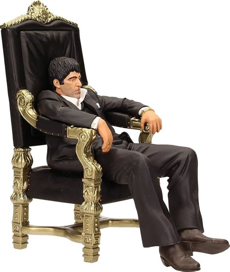 Sd Toys Movie Icons Scarface Tony Montana Throne 7 Figure