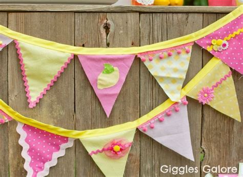 Giggles Galore Lemonade Stand Party Pink Lemonade Party Diy Party Banner