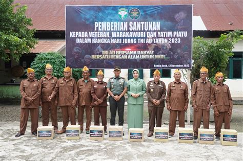 Kodam Im Gelar Bhakti Sosial Dalam Rangka Hari Juang Tni Ad Tahun