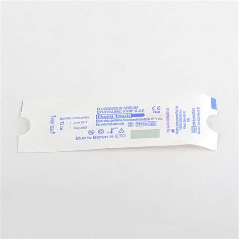 MADHU Fluoro Touch Fluorescein Sodium Ophthalmic Strips