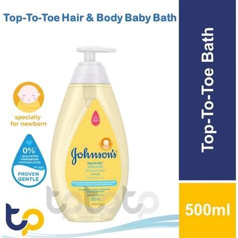 Johnson S Baby Cotton Touch Top To Toe Bath 500ml Baby Bedtime Bath