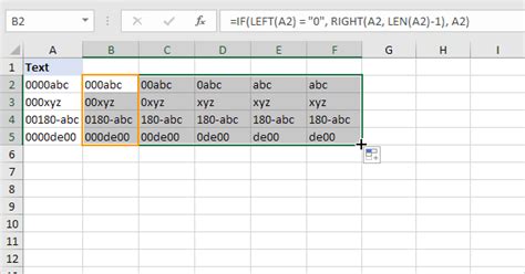 Remove Leading Zeros In Excel Step By Step Tutorial