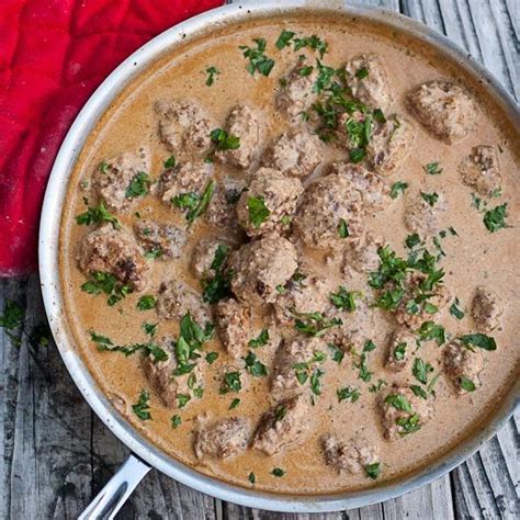 Swedish Meatballs With Sour Cream Sauce Recipe Easy Best Recipes