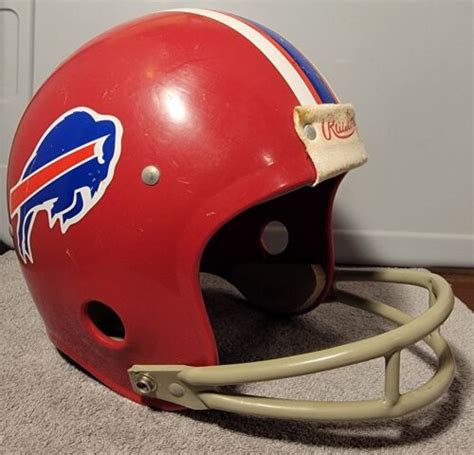 1984 BUFFALO BILLS NFL Rawlings Football Helmet Size MEDIUM Vintage Old