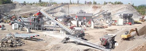 Construction and demolition waste recycling machines and plants - Bezner