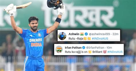 Twitter Erupts As Ruturaj Gaikwad Smashes His Maiden T20I Century In