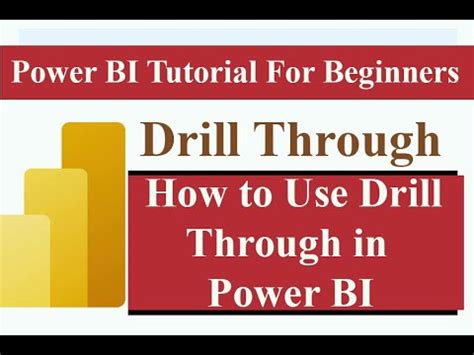 How To Use Drill Through In Power Bi Step By Step Explain Powerbi