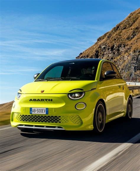 Abarth 500e Is An Electric Hot Hatch With A Fake Engine Sound Generator