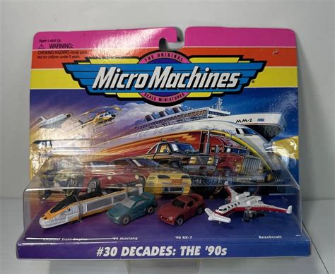 Vintage Micro Machines 30 Decades The 90s 75030 Ebay