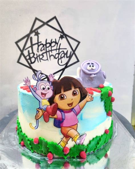 15 Amazing Dora Cake Ideas Designs Some Are Really Impressive In