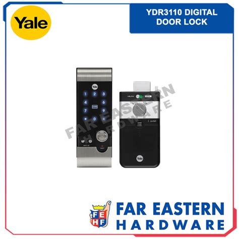 YALE YDR3110 Digital Door Rim Lock Lazada PH