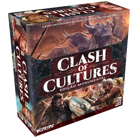 Clash Of Cultures Monumental Edition Jogo De Tabuleiro Board Game