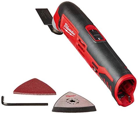 Milwaukee 2426 20 M12 12 Volt Redlithium Ion 20000 Opm Variable Speed Cordless Multi Tool With