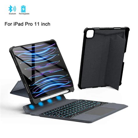 Teclado M Gico Con Funda Para Ipad Pro Pulgadas Air