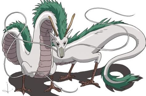 Chihiro Et Haku Ont Disparu Sous Forme De Dragon